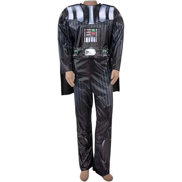 ⚫️ Jazwares STAR WARS Darth Vader Adaptive Costume Size S Child S 4-7 NEW - Picture 2 of 12